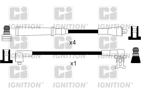 QUINTON HAZELL Комплект проводов зажигания XC849